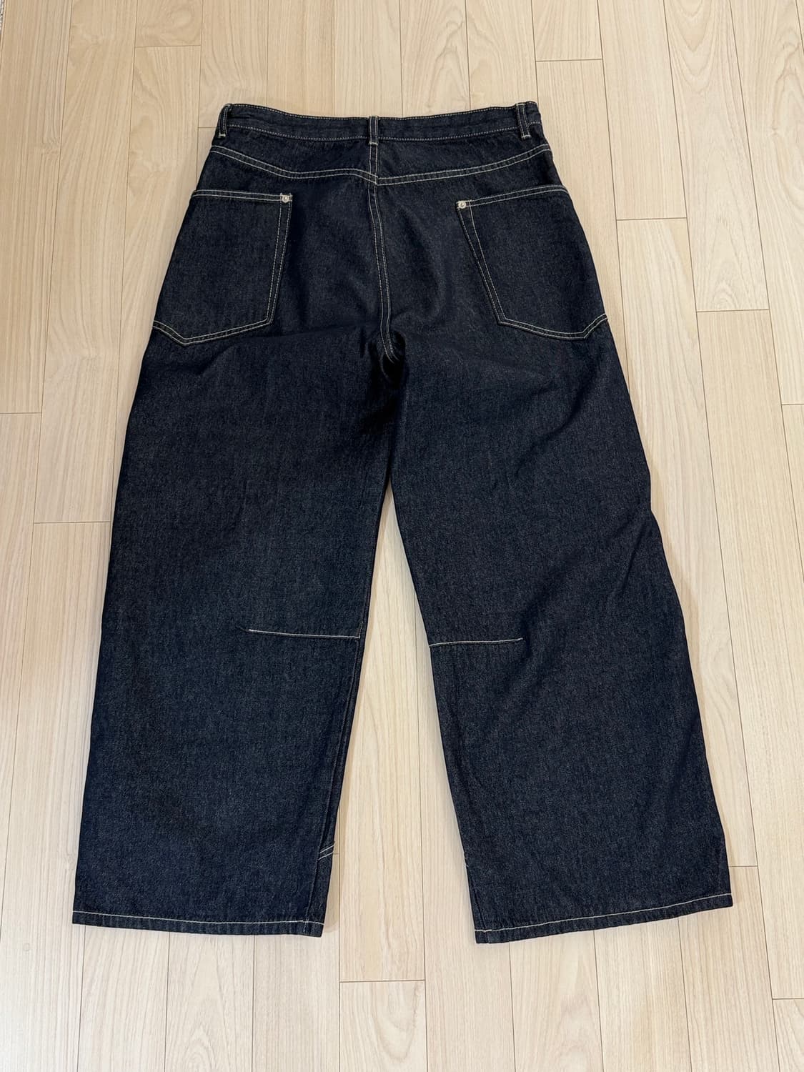 커브드 생지 데님 팬츠 32 상품이미지5