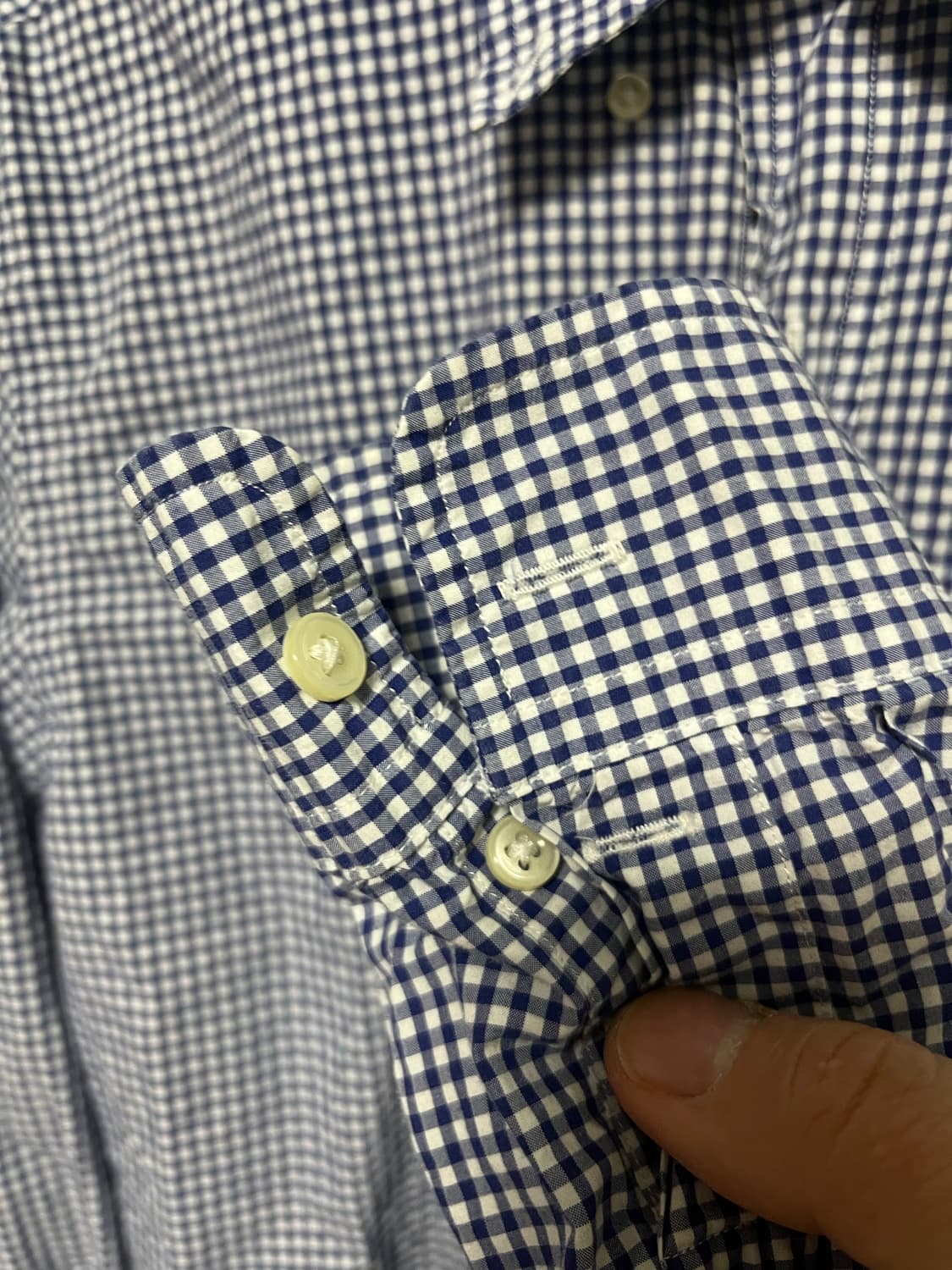 폴로 랄프로렌 슬림핏 체크 남방 2종 상품이미지9