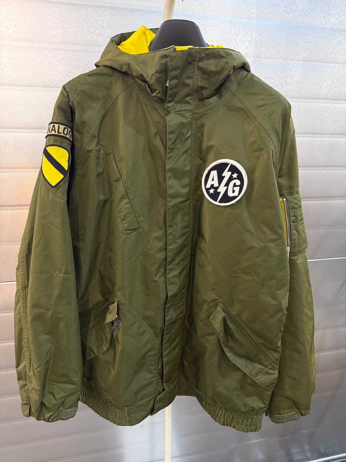 Analog Grumman 자켓 카키 L 상품이미지2