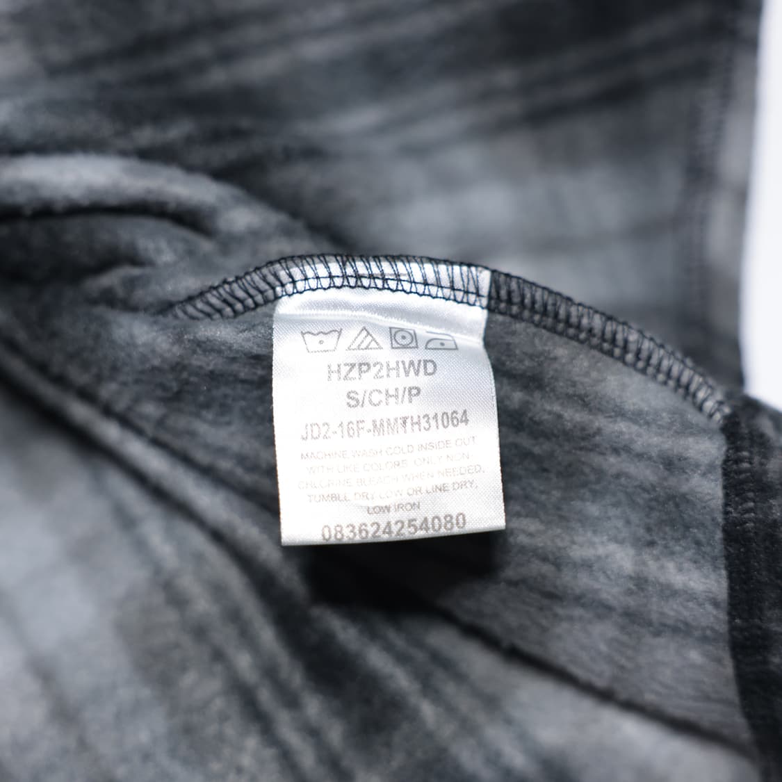 Wrangler Grey Plaid Fleece Shirt 상품이미지5