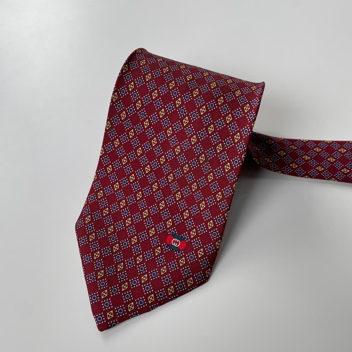 구찌(GUCCI) 심플로고 명품넥타이 정품 상품이미지1