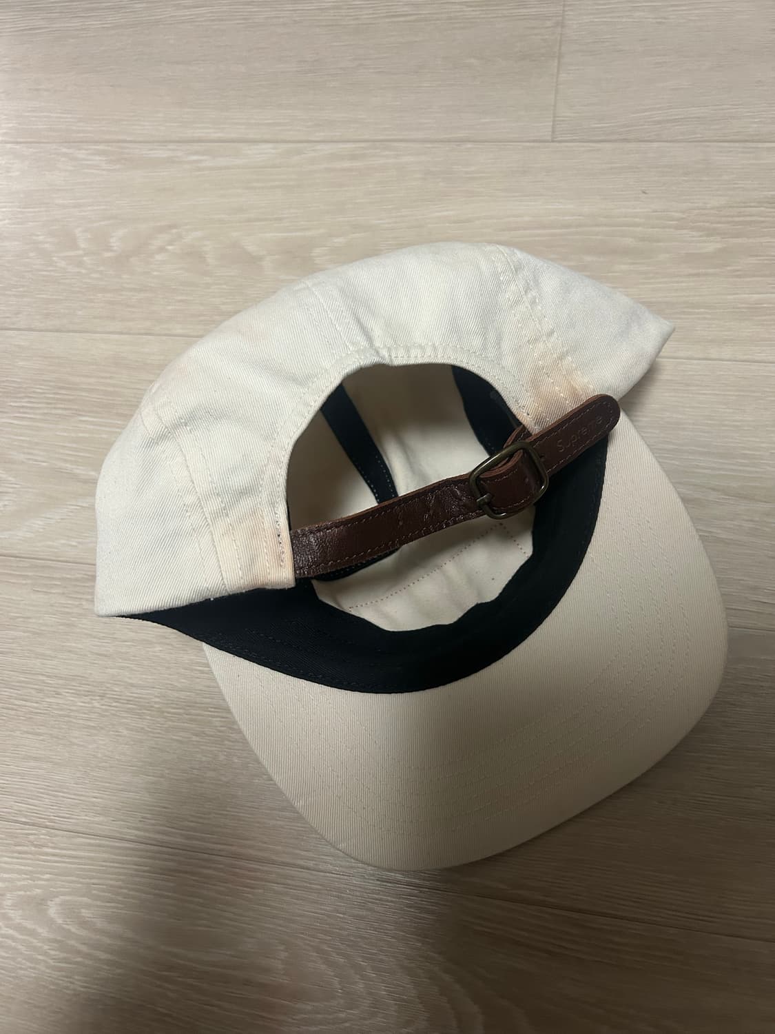 슈프림 워시드 치노 트윌 캠프캡 스톤 - 22SS 상품이미지2