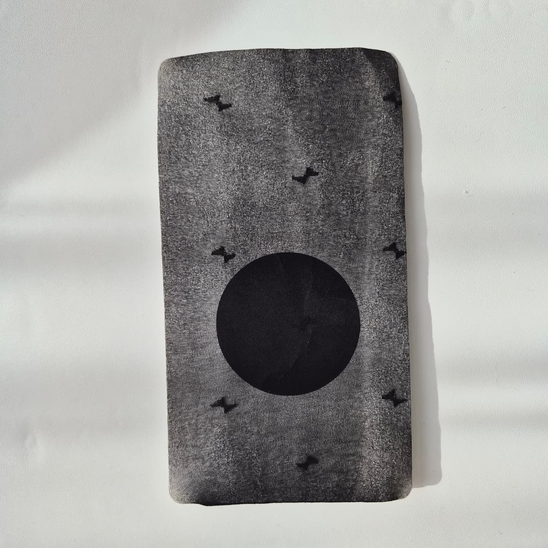 FANCY 미니 리본 패턴 블랙 팬티스타킹 상품이미지2