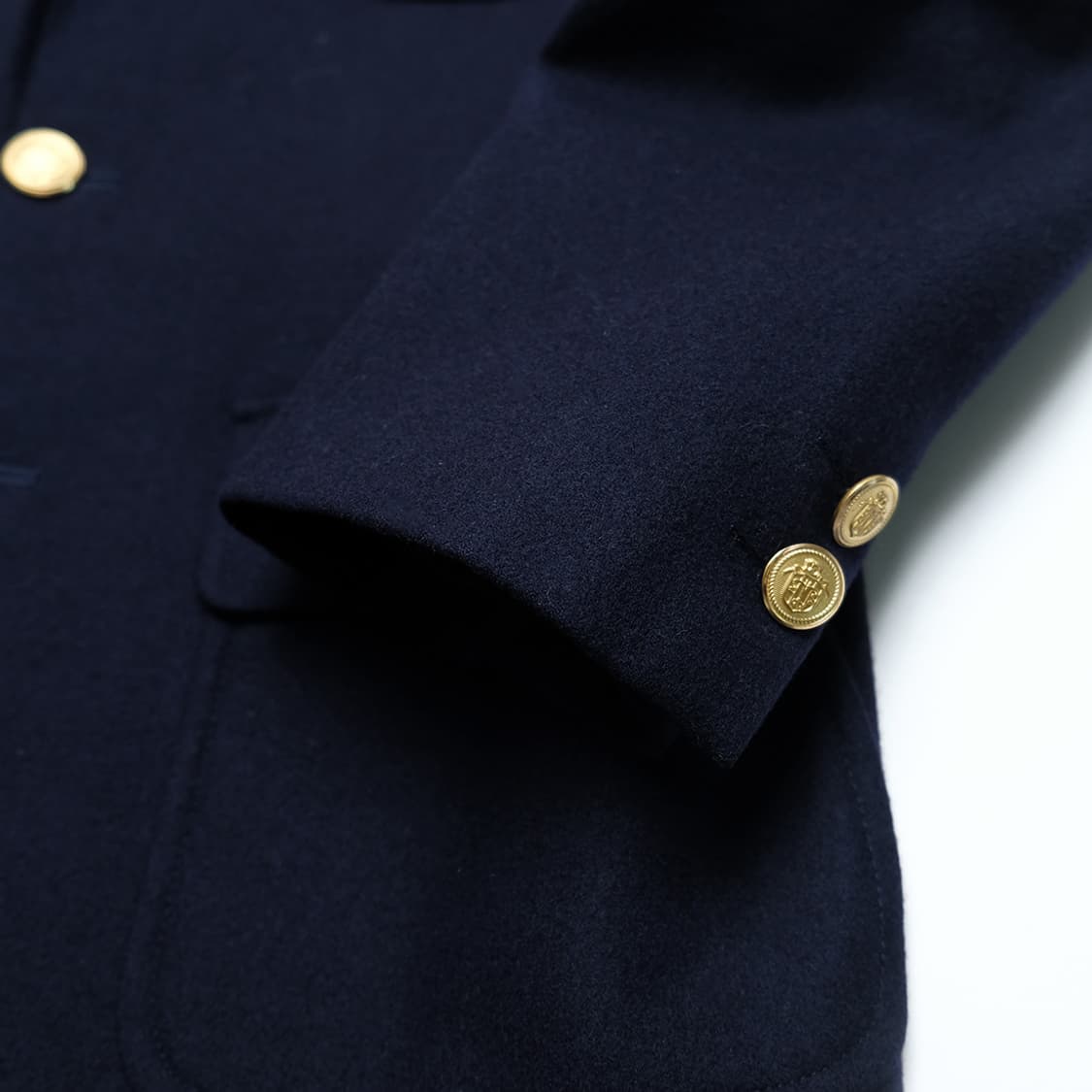 gold button 3roll2 navy blazer 상품이미지5