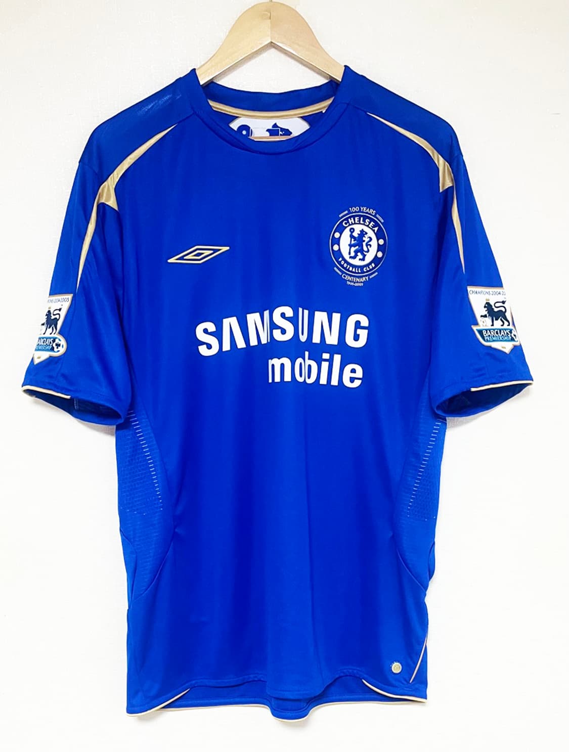 엄브로 첼시 05/06 100주년 홈 셔츠 드록바 No.15 상품이미지4