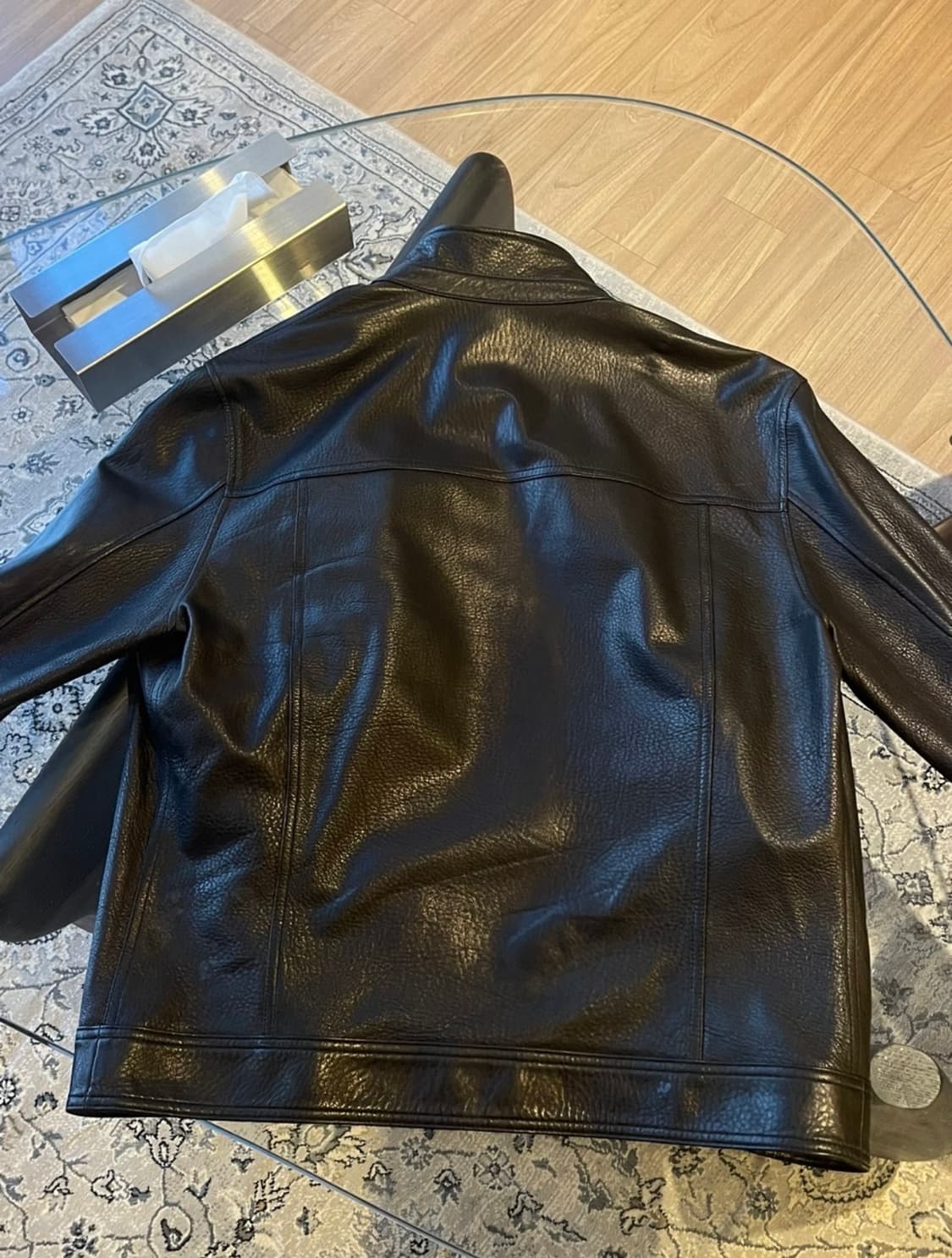 존바바토스 가죽 셔츠자켓 미디움 상품이미지2