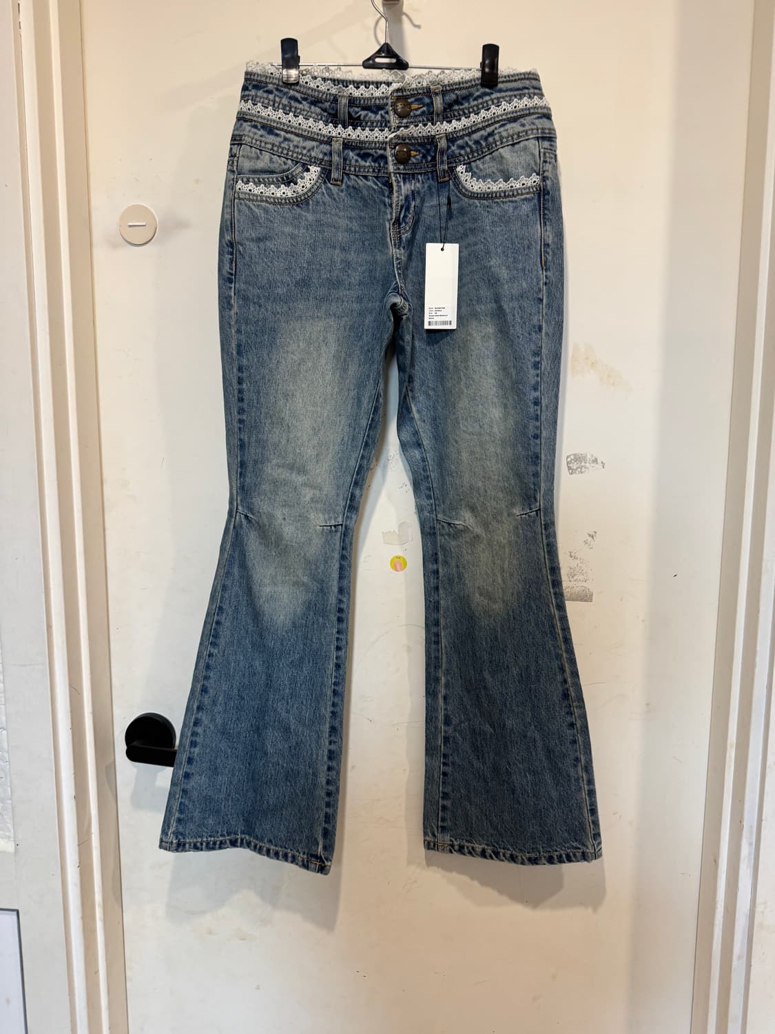 새상품 스컬프터 더블레이어드 데님  상품이미지3