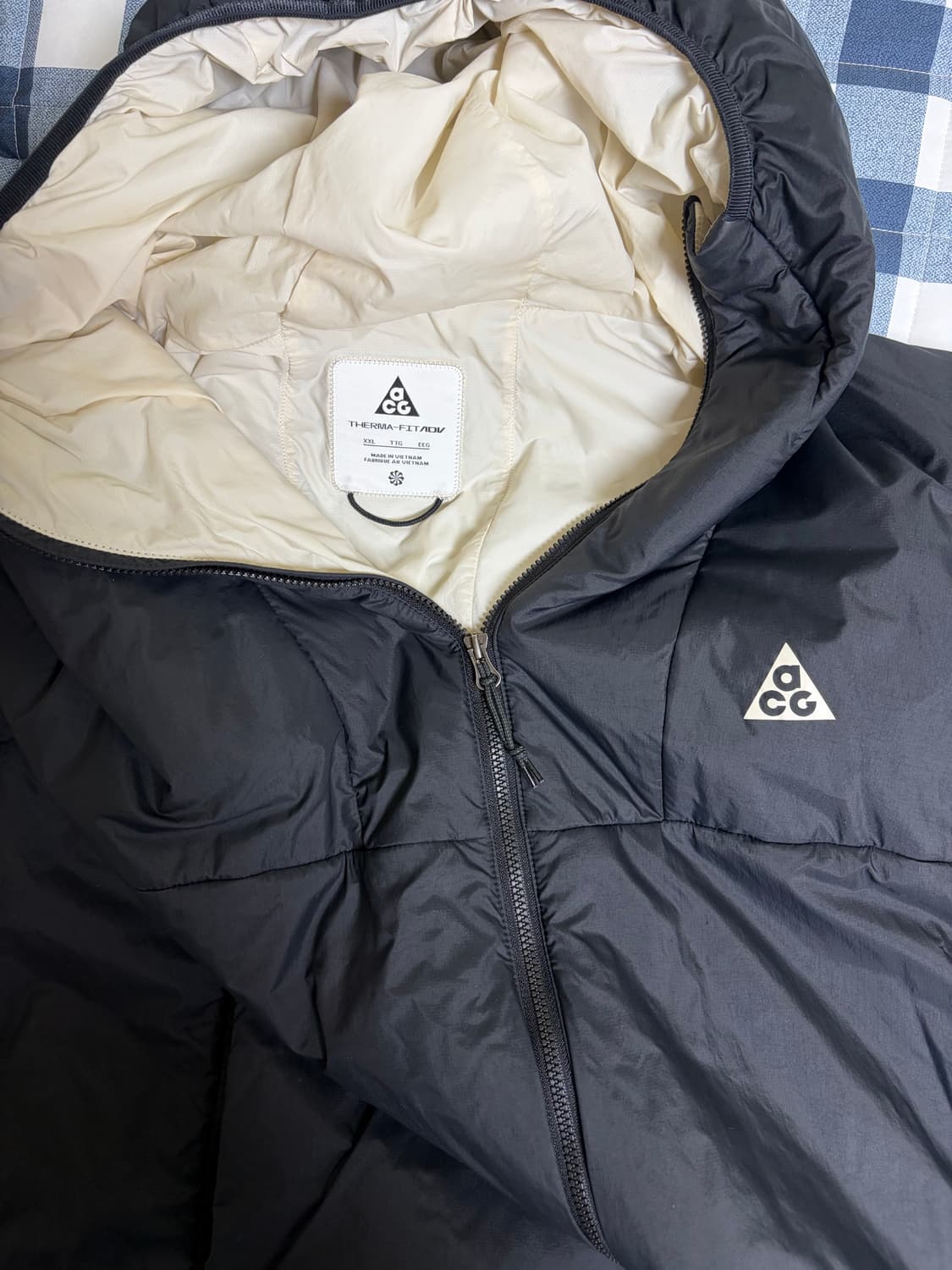 나이키 ACG 써마핏 ADV 로프 드 도프 풀 집 자켓 블랙 서밋 화이트 상품이미지3