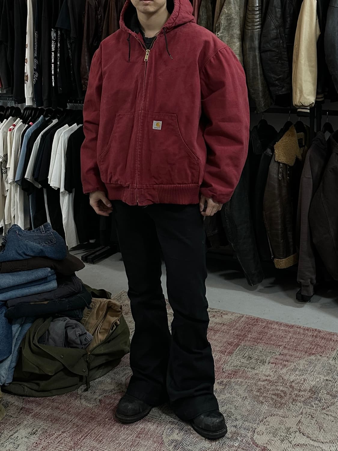 00's OG 칼하트 J140 액티브 자켓 칼하트 DKR CRI 상품이미지2