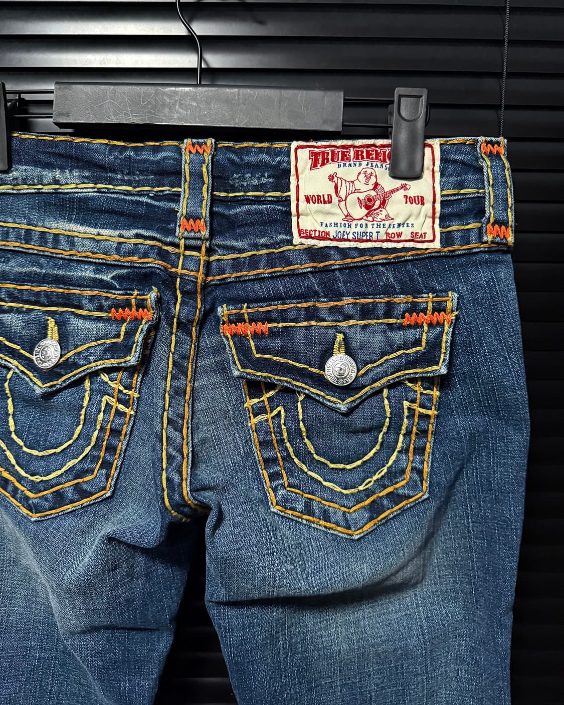 트루릴리젼 조이 슈퍼 티 부츠컷 중청 워싱 데님 부츠컷 나팔 플레어 25 상품이미지1