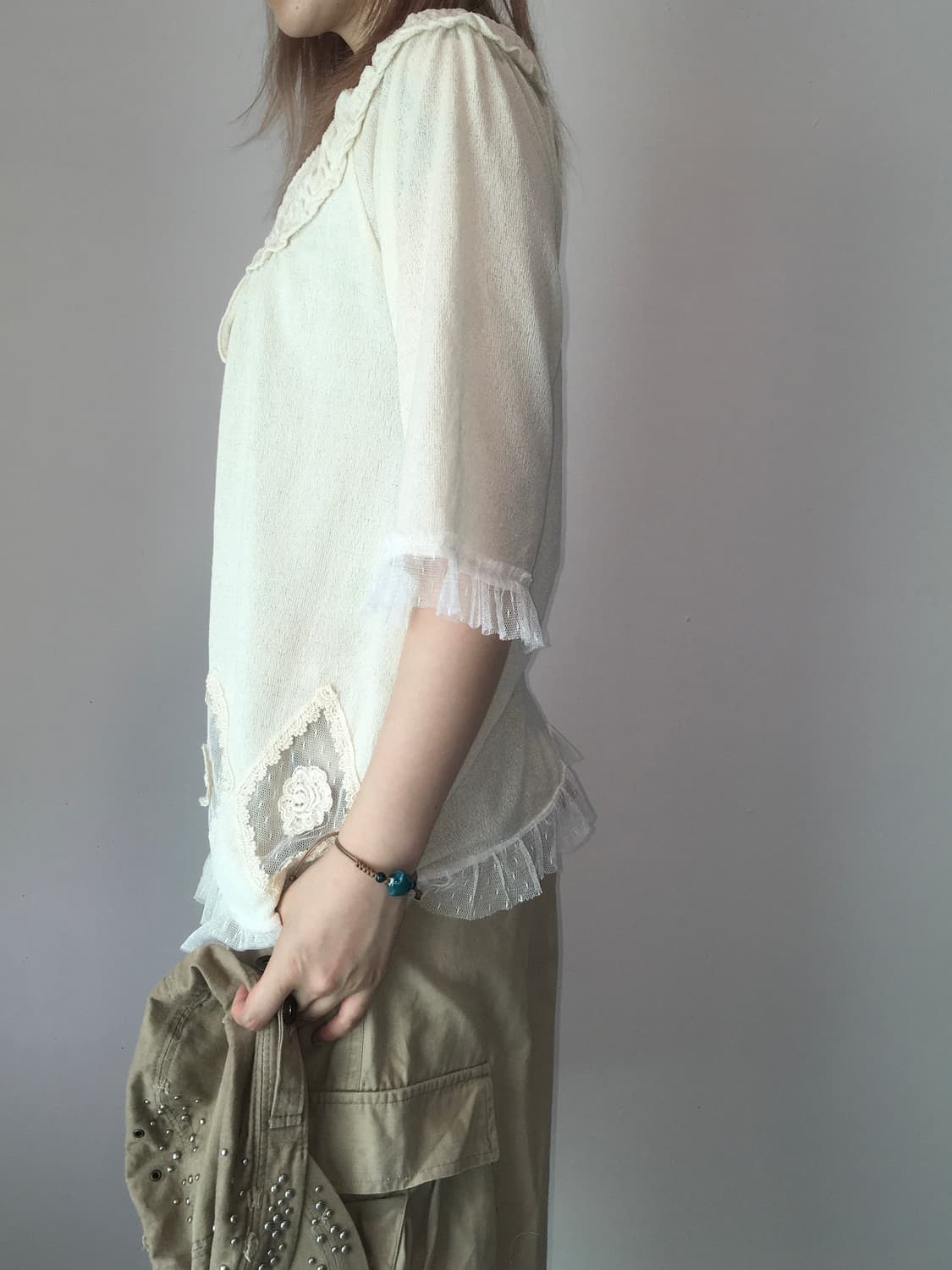 axes femme nerd lace knit 상품이미지5