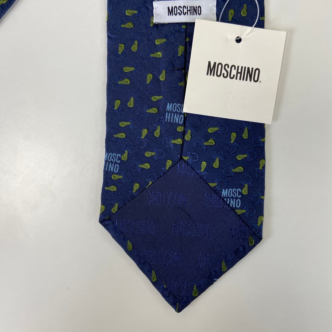 택달린 모스키노 (MOSCHINO) 명품 정품 넥타이 상품이미지7