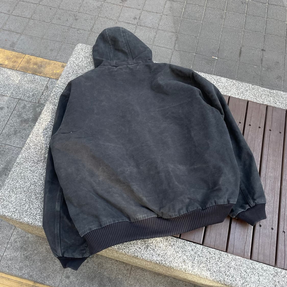 USA 빈티지 칼하트 J130 블랙 덕 액티브 자켓 상품이미지5