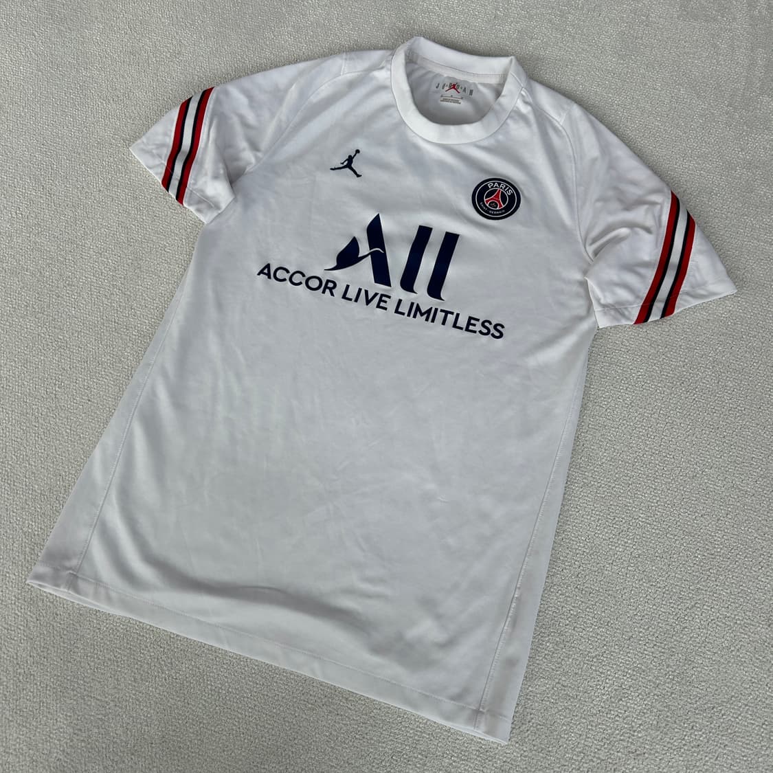조던 파리생제르망 반팔 티셔츠 화이트 95 상품이미지1