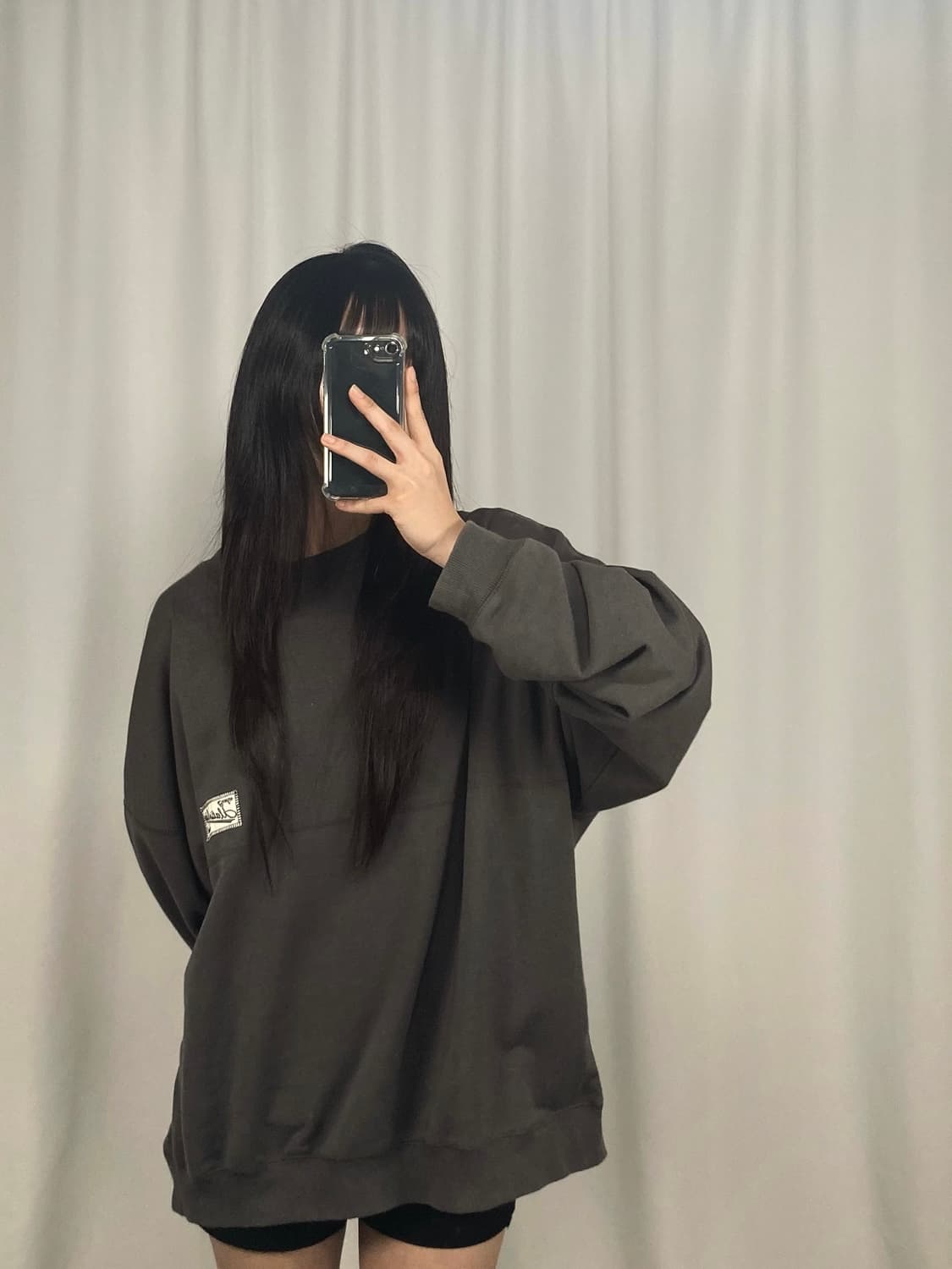 마뗑킴 오버핏 맨투맨 상품이미지1