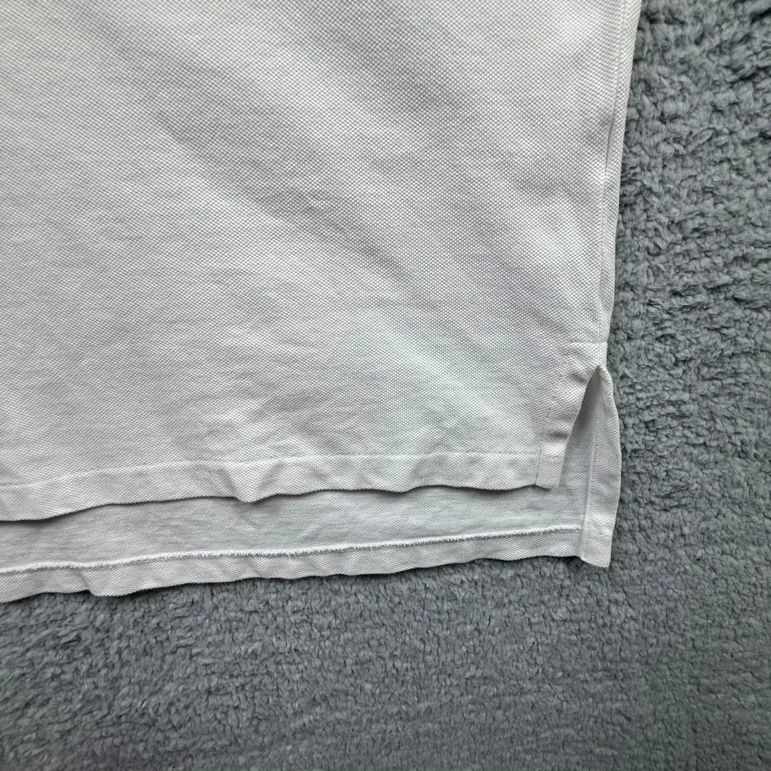 폴로 랄프로렌 커스텀 슬림핏 빅포니 반팔 카라티 화이트 블랙 상품이미지8