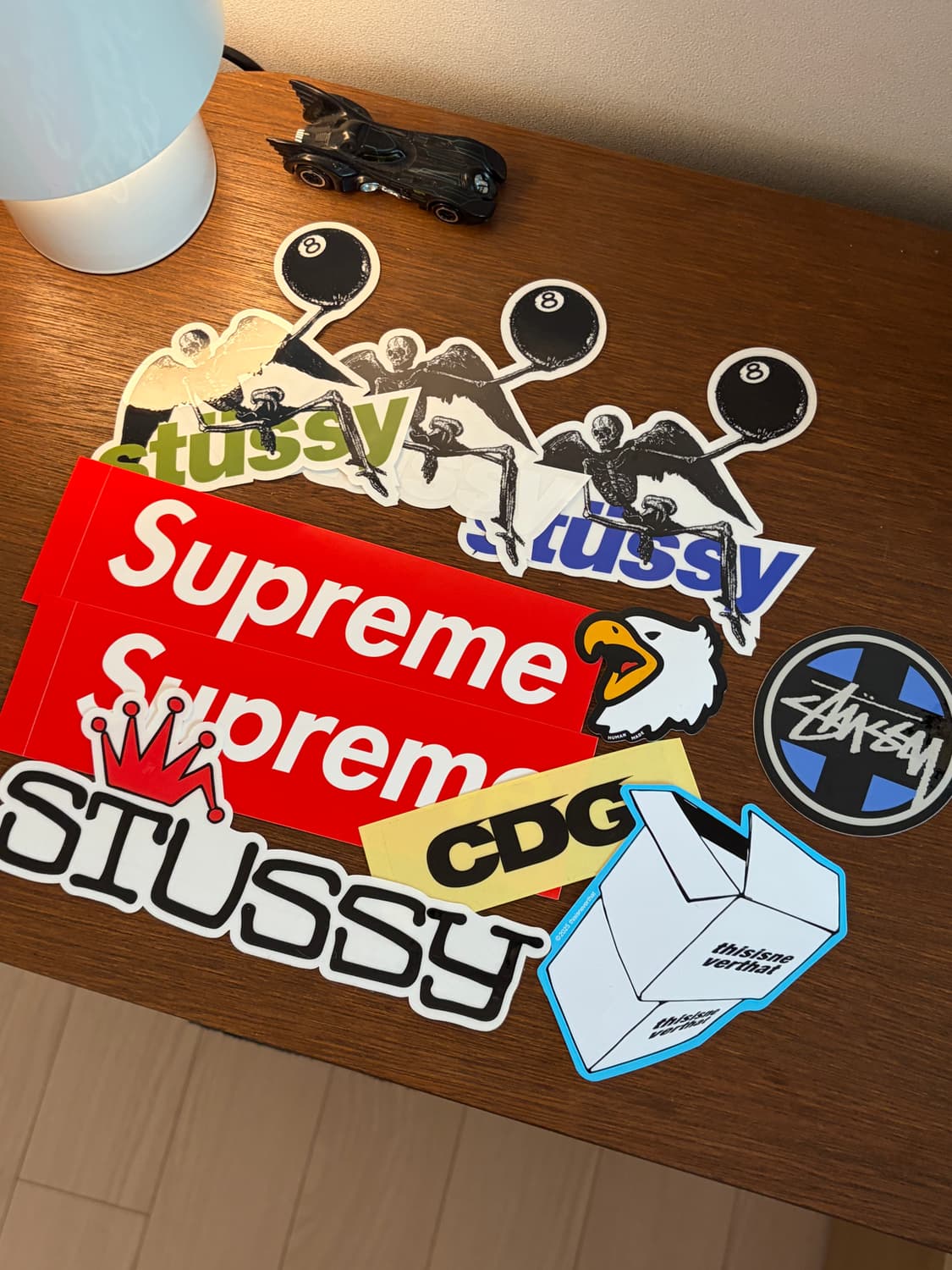 스투시, 슈프림 등 스트릿 브랜드 스티커 일괄 세트 상품이미지1