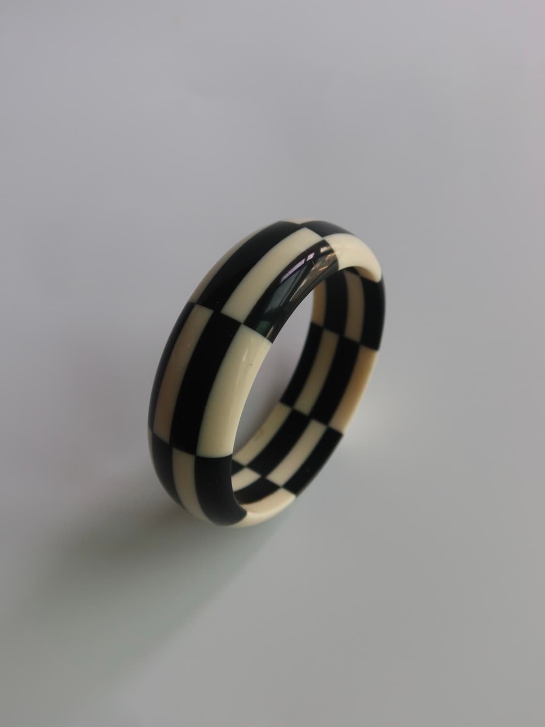 black white check bangle 상품이미지4