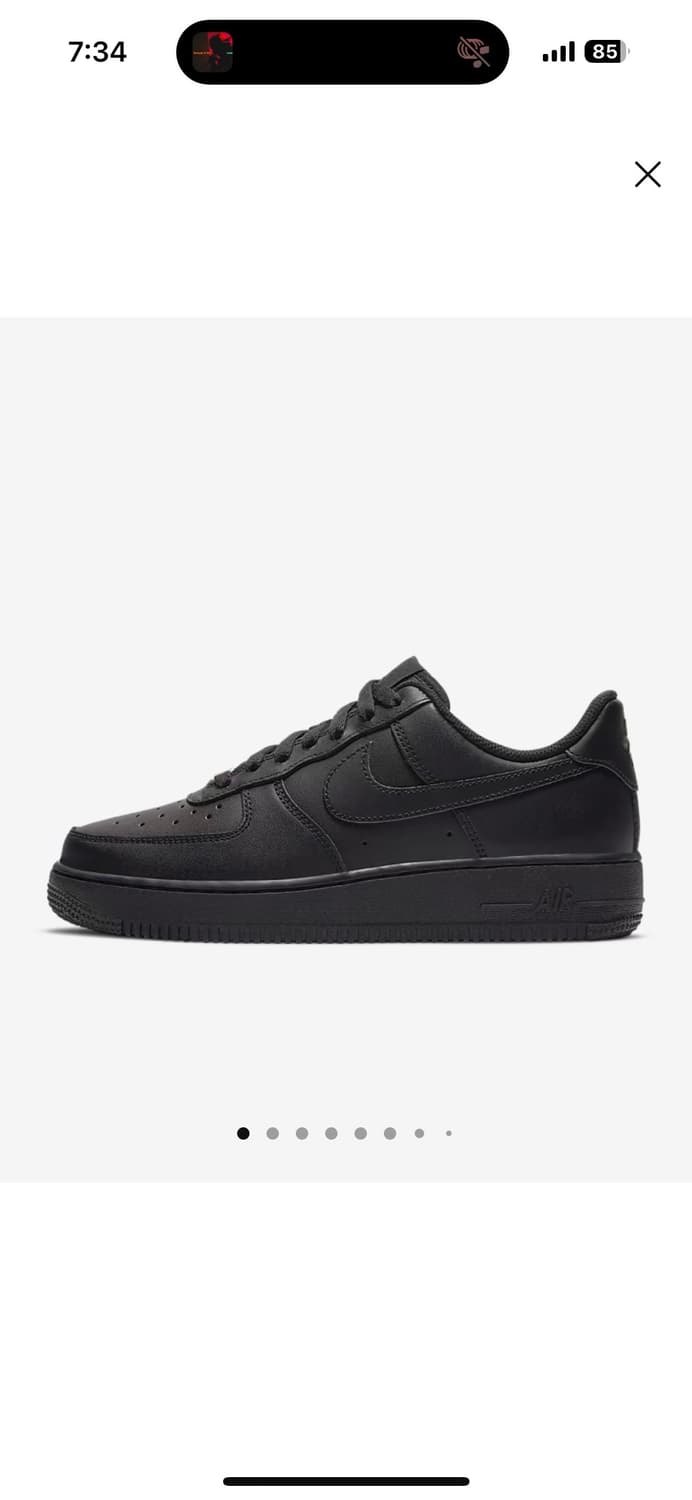 에어포스 블랙 245 상품이미지1