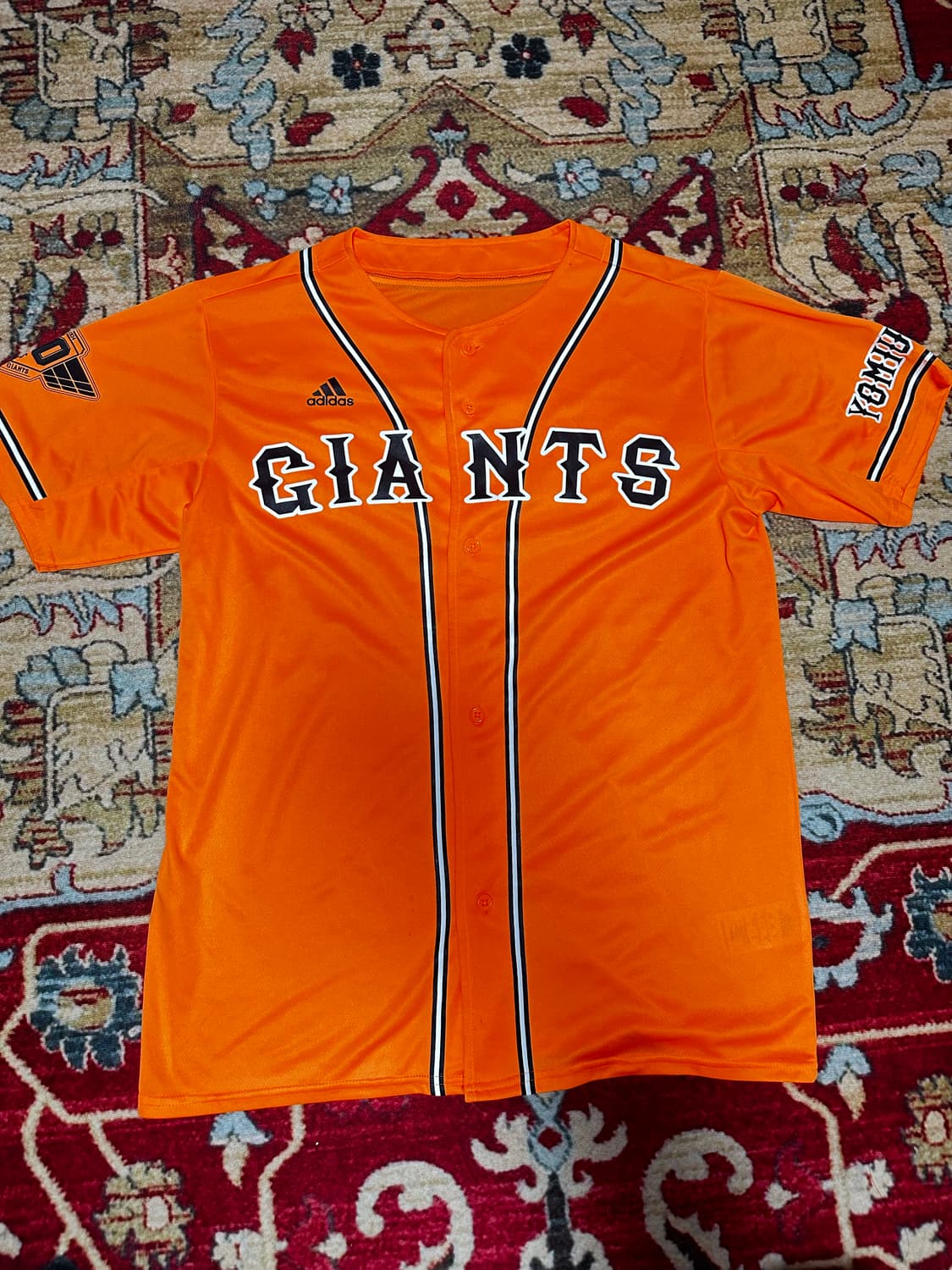 아디다스 요미우리 자이언츠 오렌지 유니폼  상품이미지1