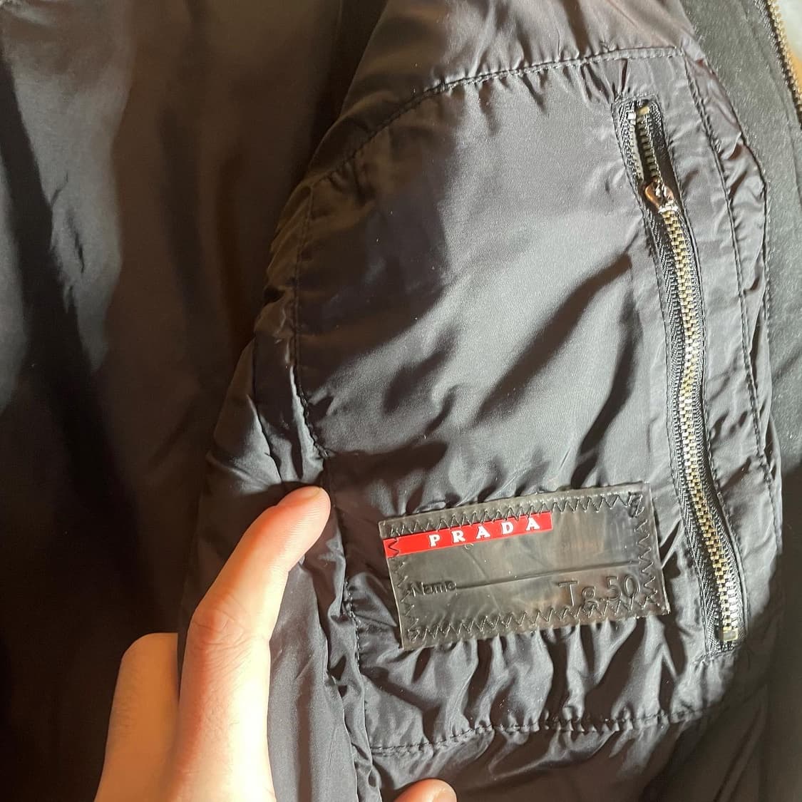 프라다 밀라노 삼각와펜 자켓 상품이미지6