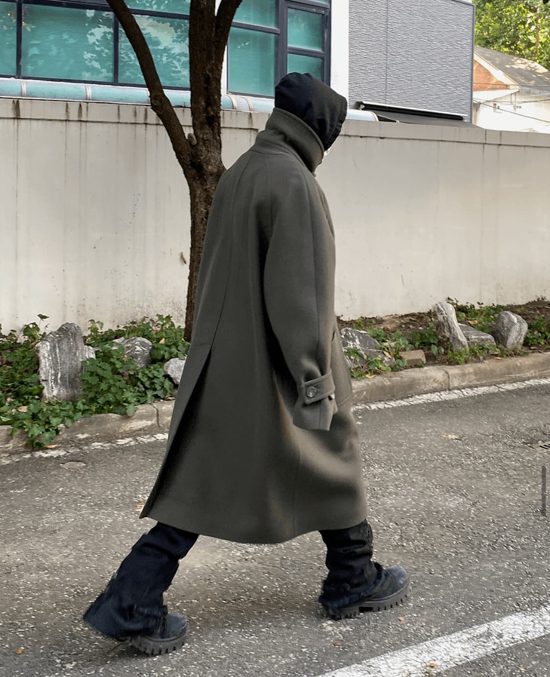 언더마이카 리전02 발마칸 코트 카키 1사이즈 상품이미지1