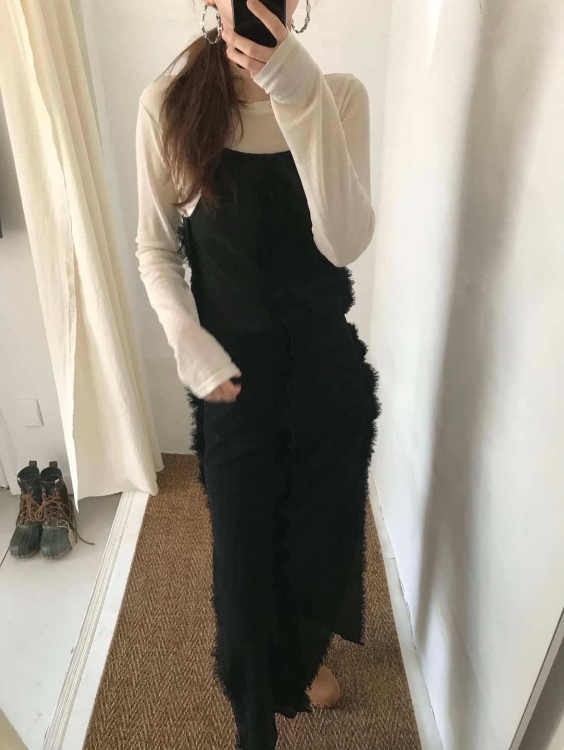PERVERZE Sheer slip dress 상품이미지6