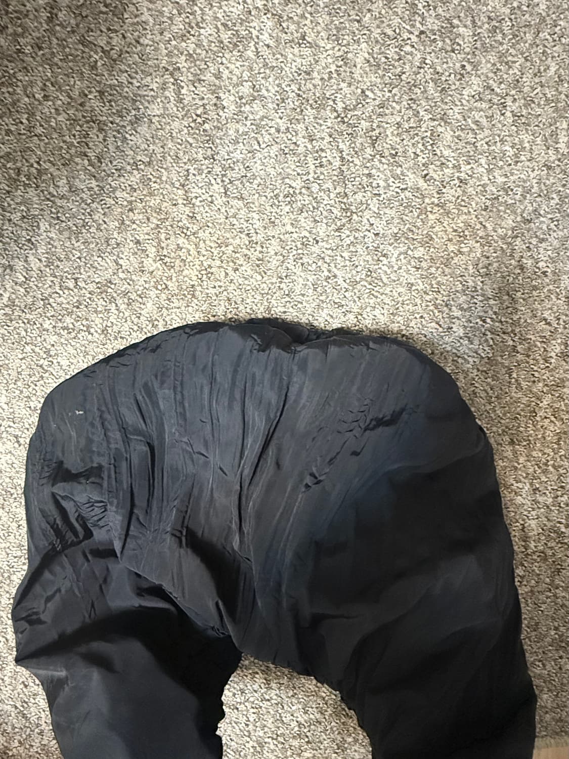 자라 zara 보부상 가방 호보백 빅백 숄거백 플리츠백 여자 블랙 상품이미지3