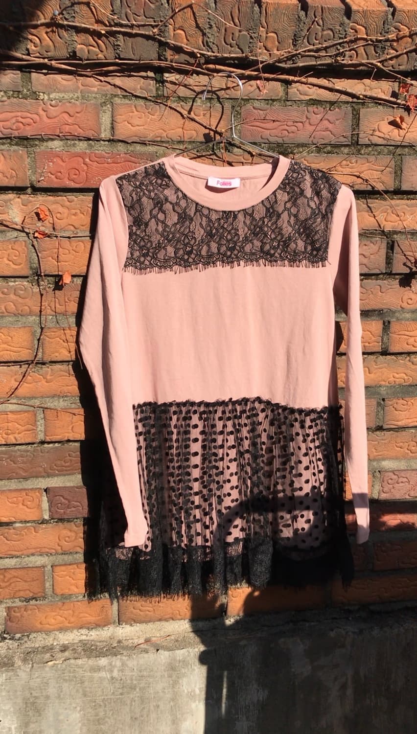 vintage lace long sleeve 상품이미지1