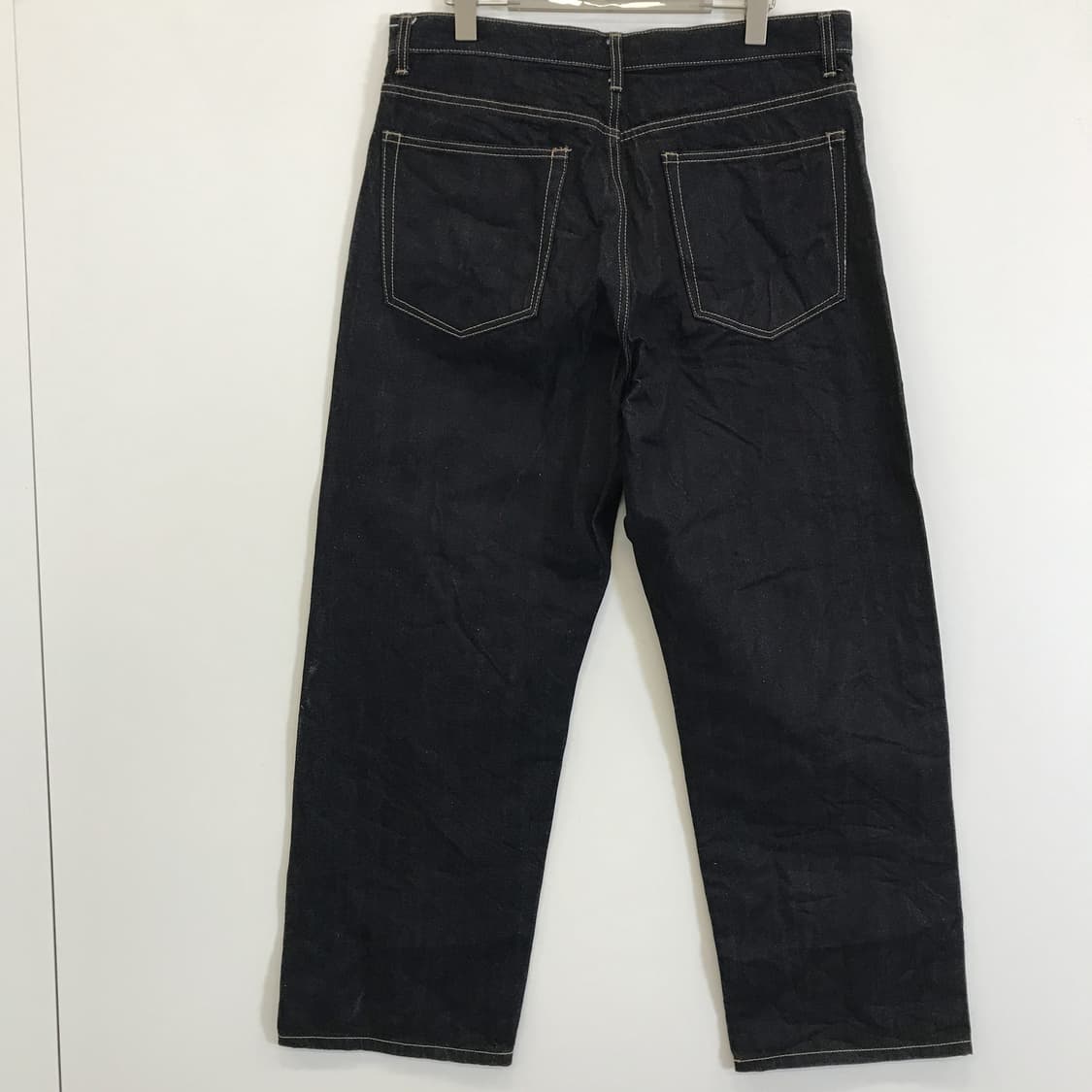 무신사스탠다드 와이드 셀비지 데님팬츠 [34인치] 상품이미지3