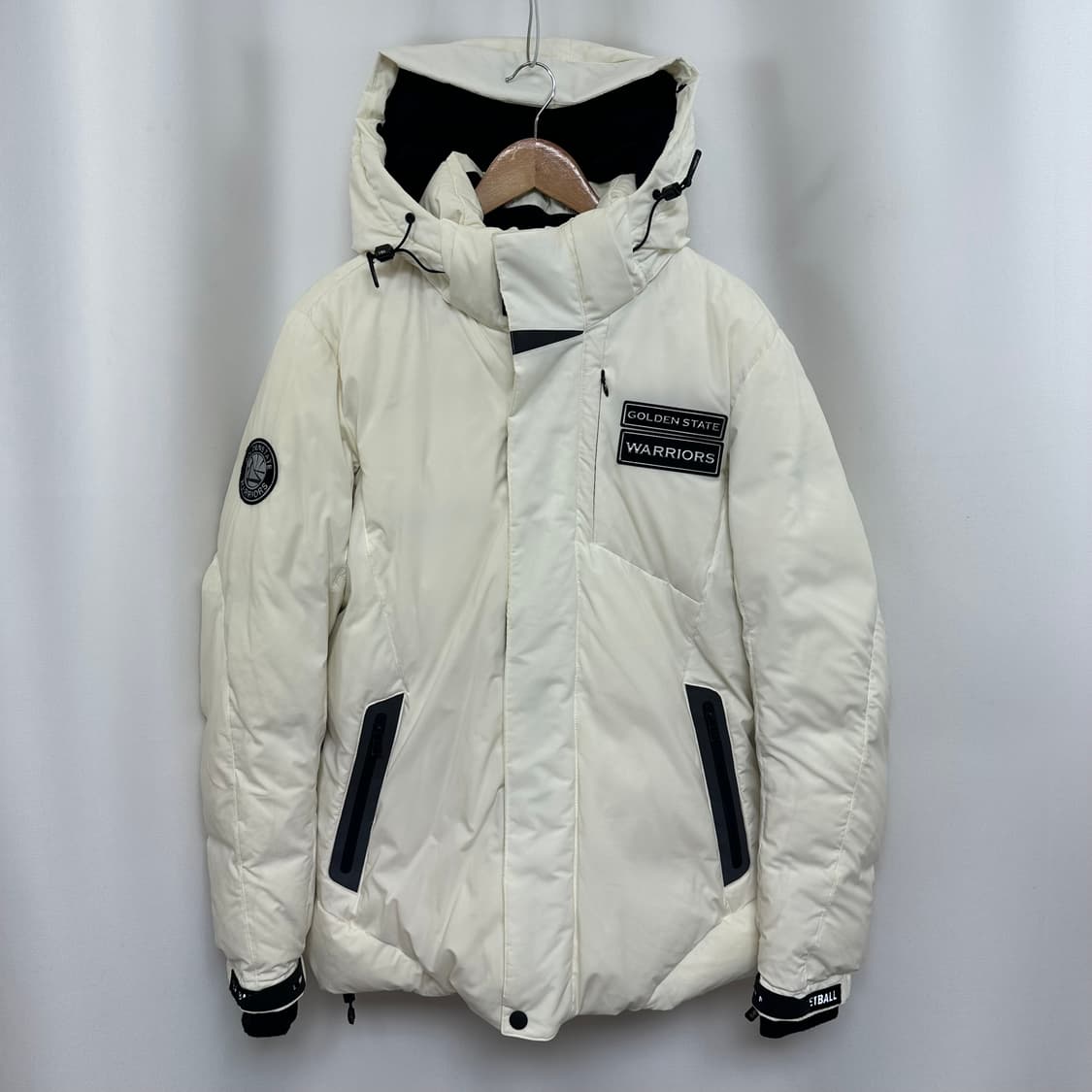 NBA 남자 거위털 패딩 솜빵빵 화이트 L 상품이미지1