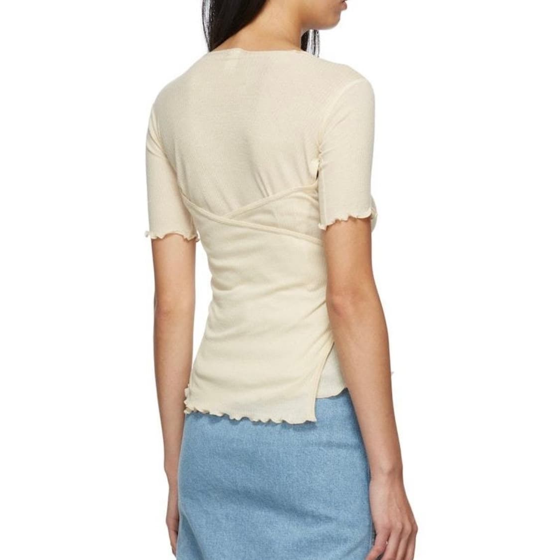 Baserange kosa wrap 티셔츠 XS 상품이미지2