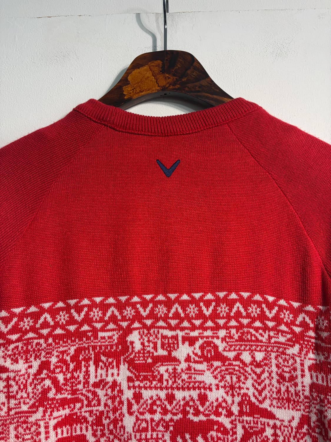 [M] callaway 캘러웨이 크리스마스 노르딕 니트 M 상품이미지9