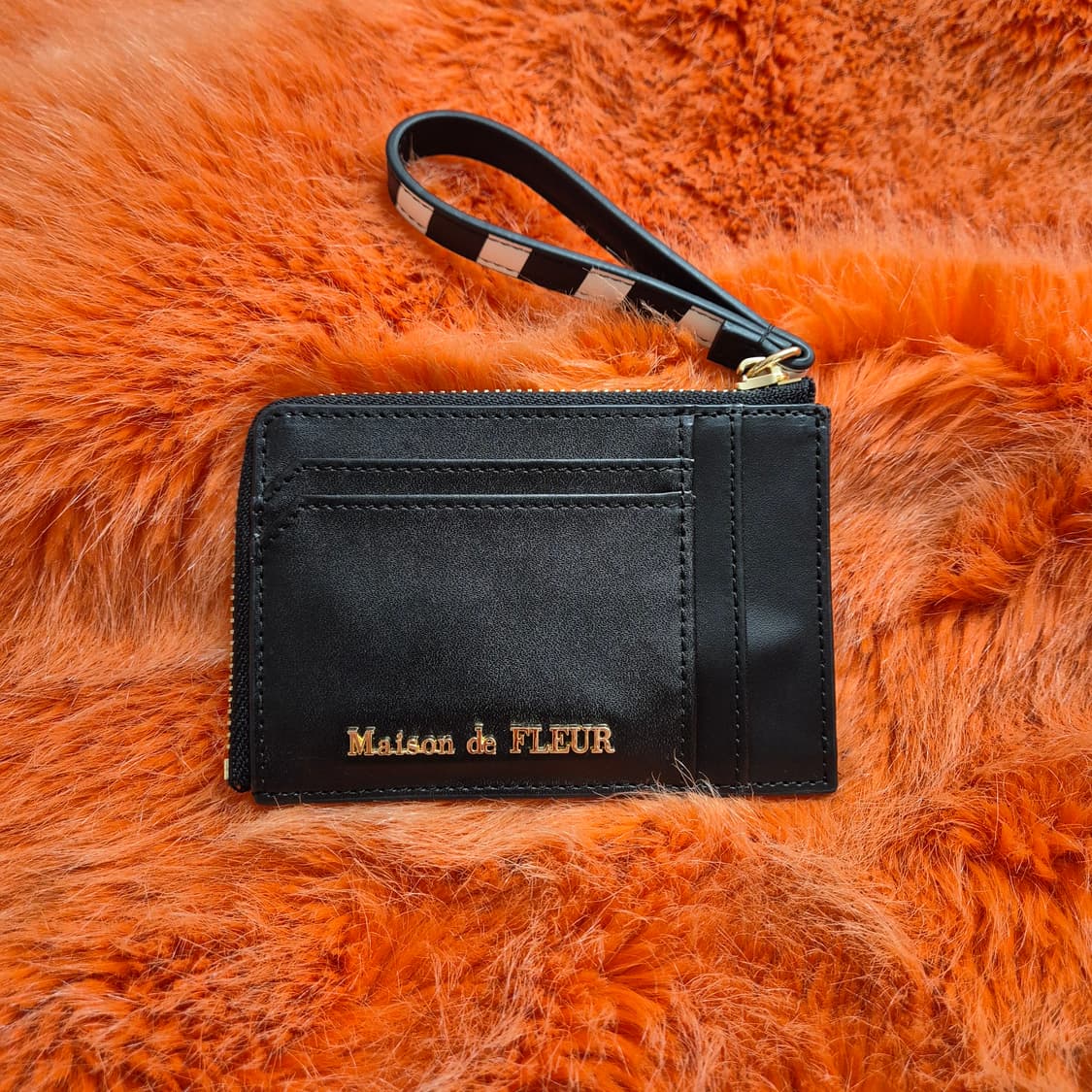 일본 Maison de FLEUR 클래퍼보드 카드지갑 새상품 상품이미지7