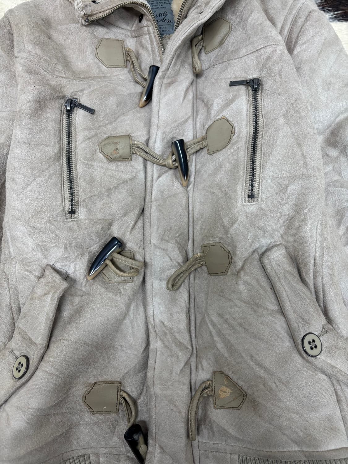 [Louis Charlon]00’s Desgin Hoodie Beige  상품이미지7