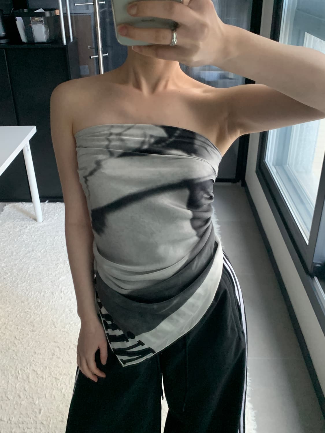 NINAMOUNAH Love Silk Scakf 상품이미지1