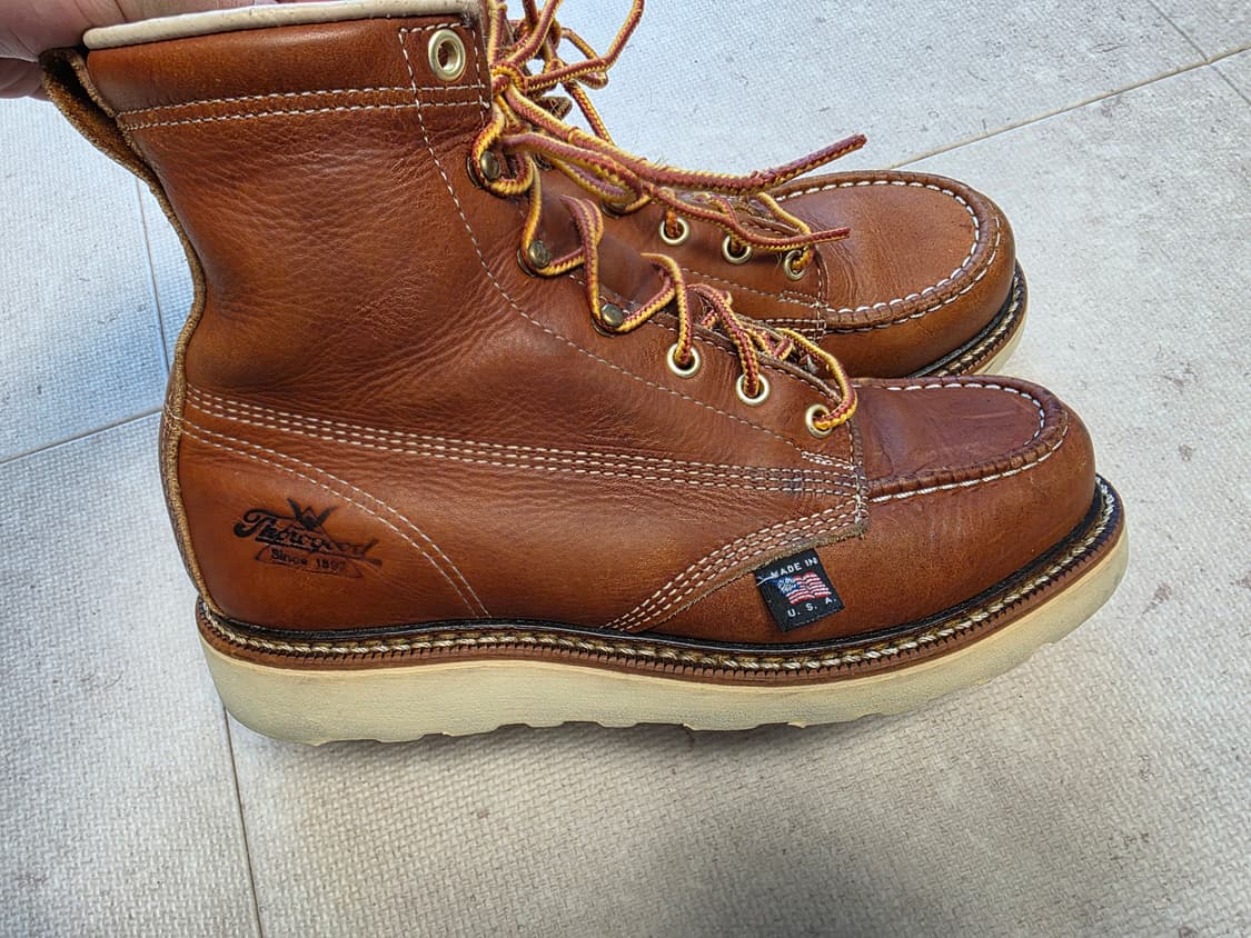 쏘로굿(Thorogood) 6인치 목토 7.5d 팔아요 상품이미지2