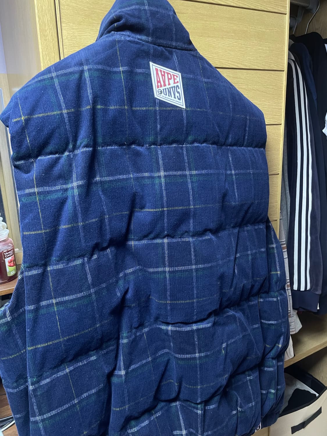 베이프 에이프 패딩조끼  상품이미지3