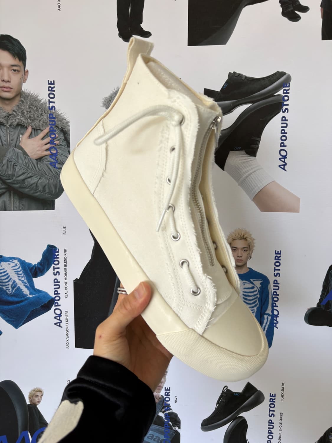 high cut sneaker 하이 컷 스니커 상품이미지6