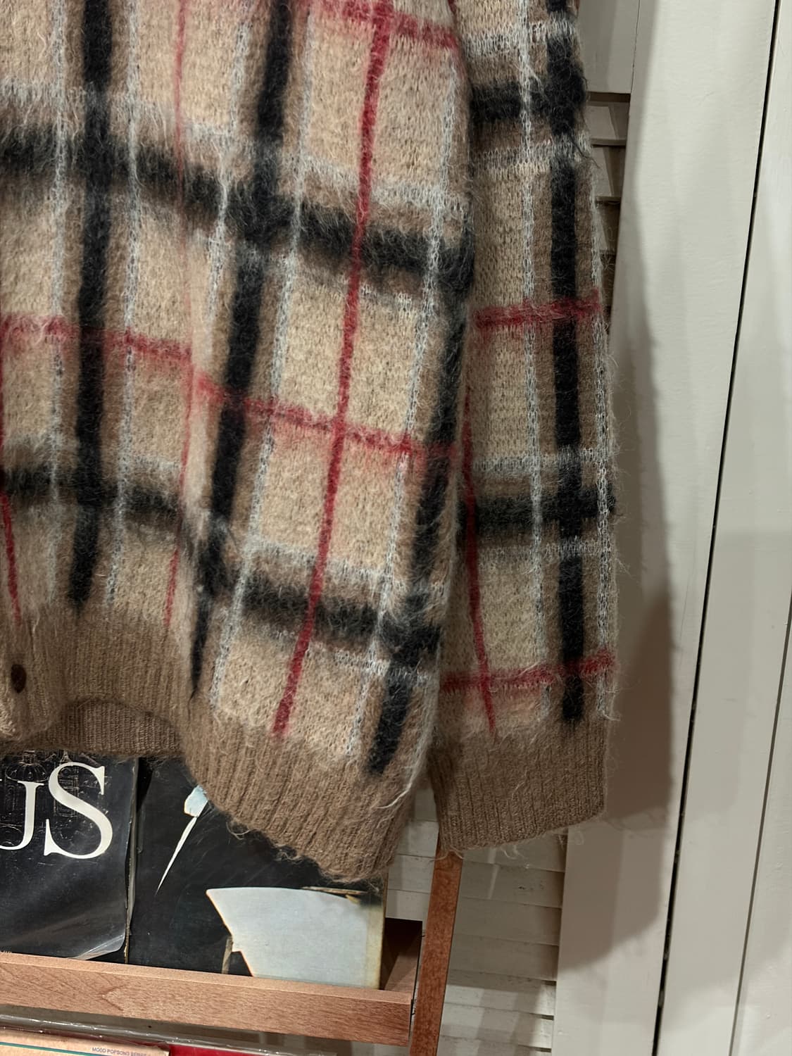 Needles × 417 EDIFICE 모헤어 니트 가디건 상품이미지2