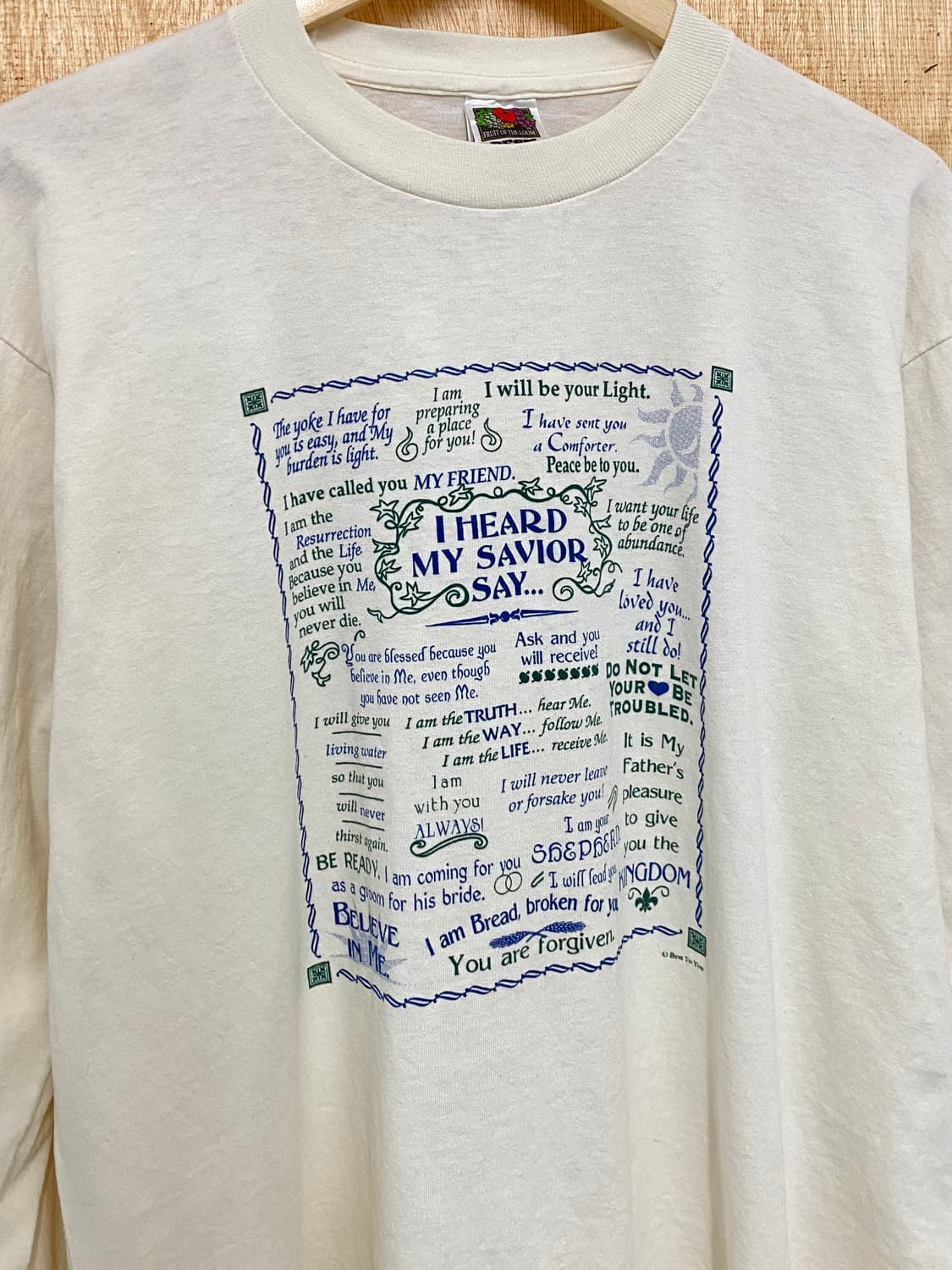 90's fruits of the loom christian bible 상품이미지4