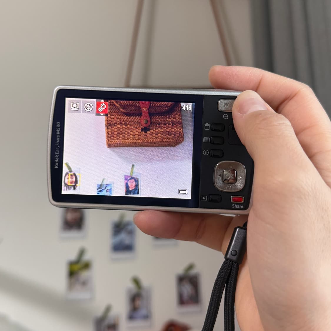 코닥 이지쉐어 M580 빈티지 디카 디지털카메라 실버 상품이미지8