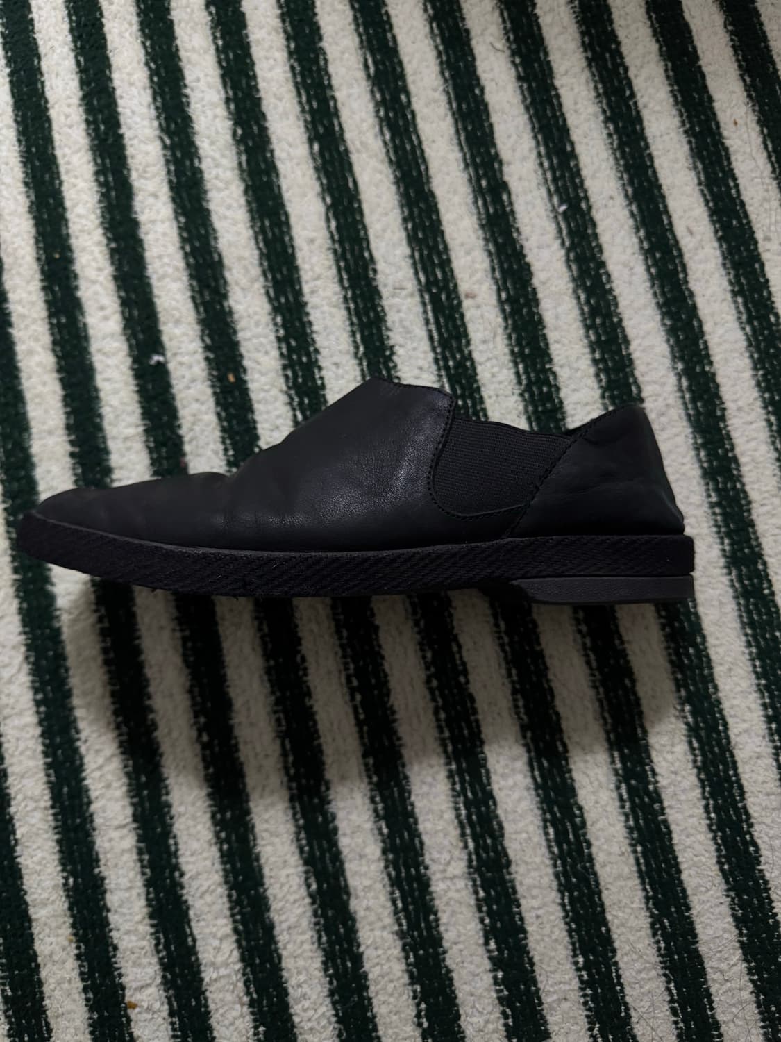 요지 야마모토 레더 슬립온 상품이미지2