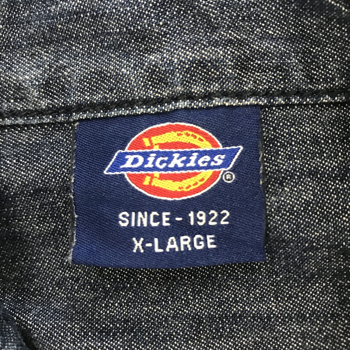 디키즈 DICKES 진청 웨스턴데님셔츠 [XL] 상품이미지4