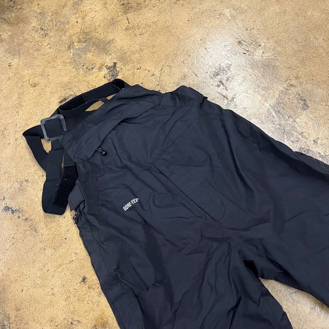 [정품/95] 노스페이스 고어텍스 블랙 멜빵 바지 b14 상품이미지1