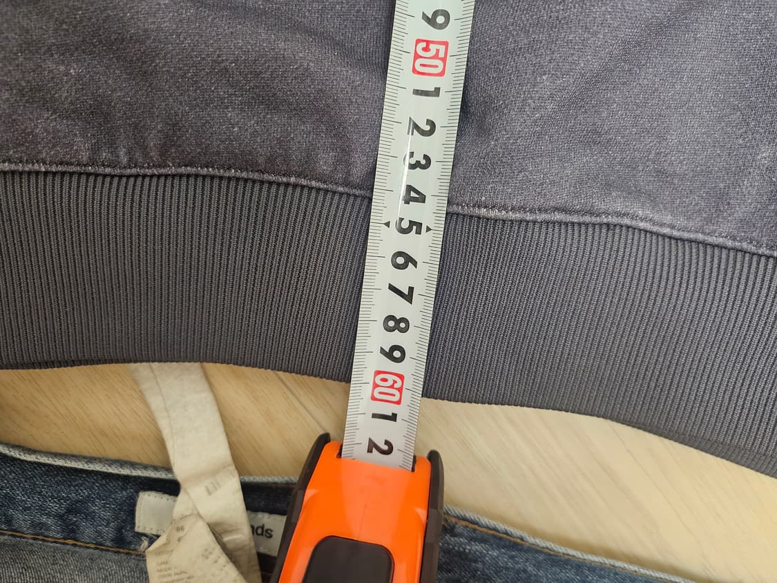 솔리드옴므 워싱 맨투맨 티셔츠 48(105) 상품이미지10