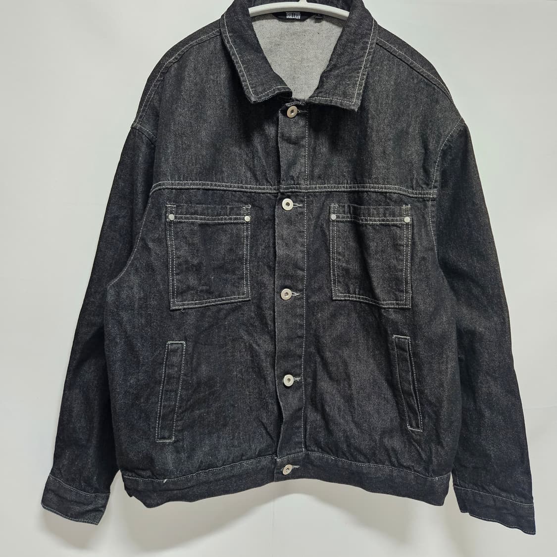 트릴리온 흑청 데님 자켓 L 상품이미지1