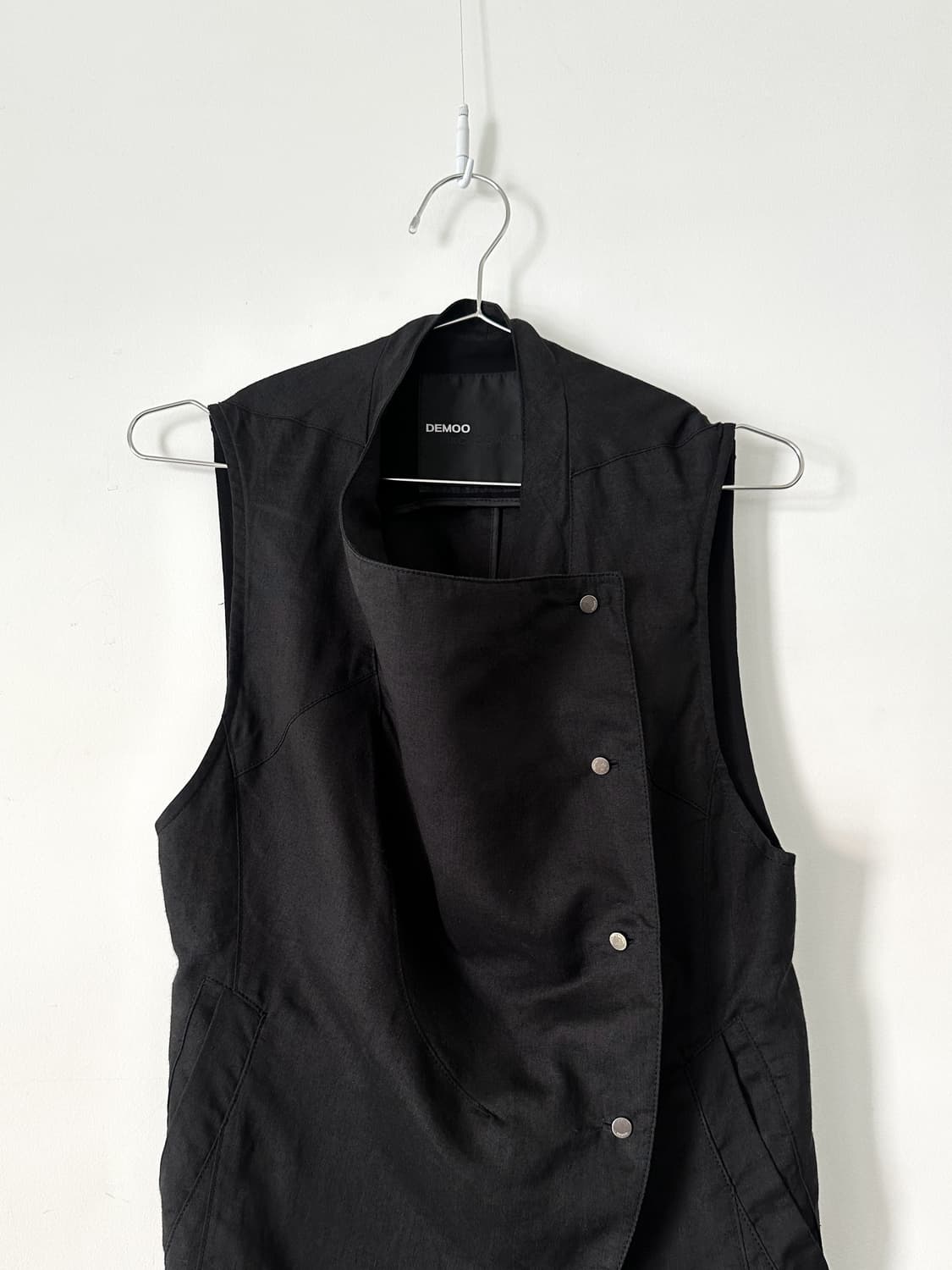 DEMOO PARKCHOONMO drape open vest 상품이미지2