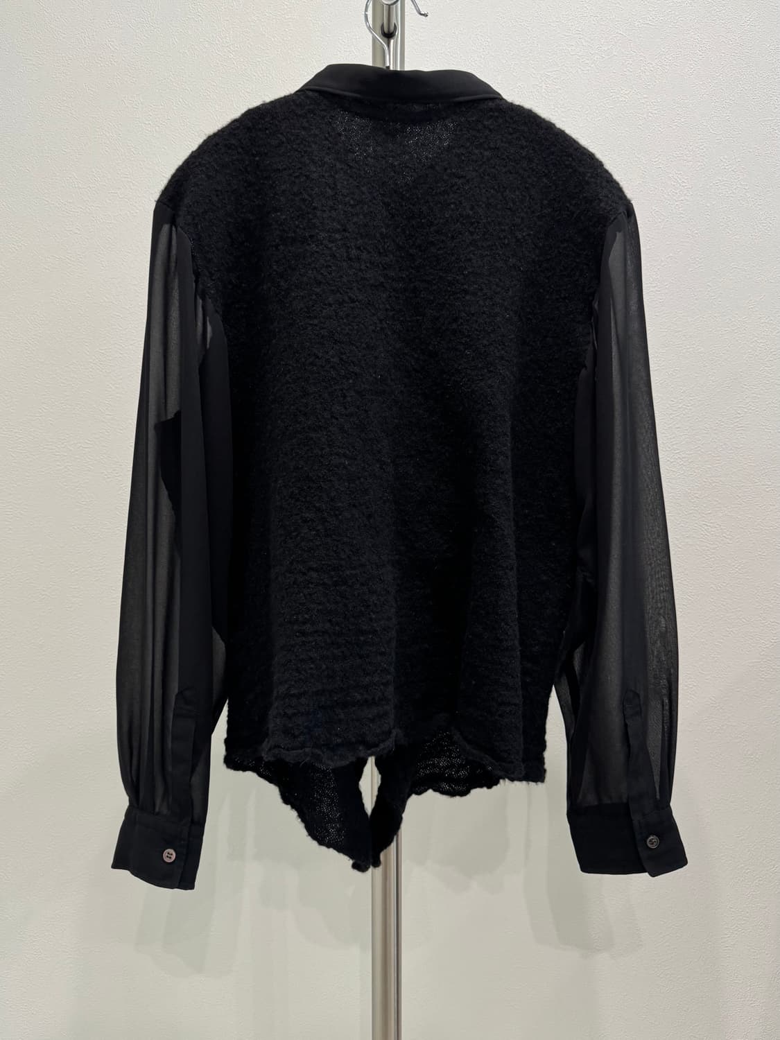 꼼데가르송 94ss 축융울 쉬어패널 셔츠 상품이미지4