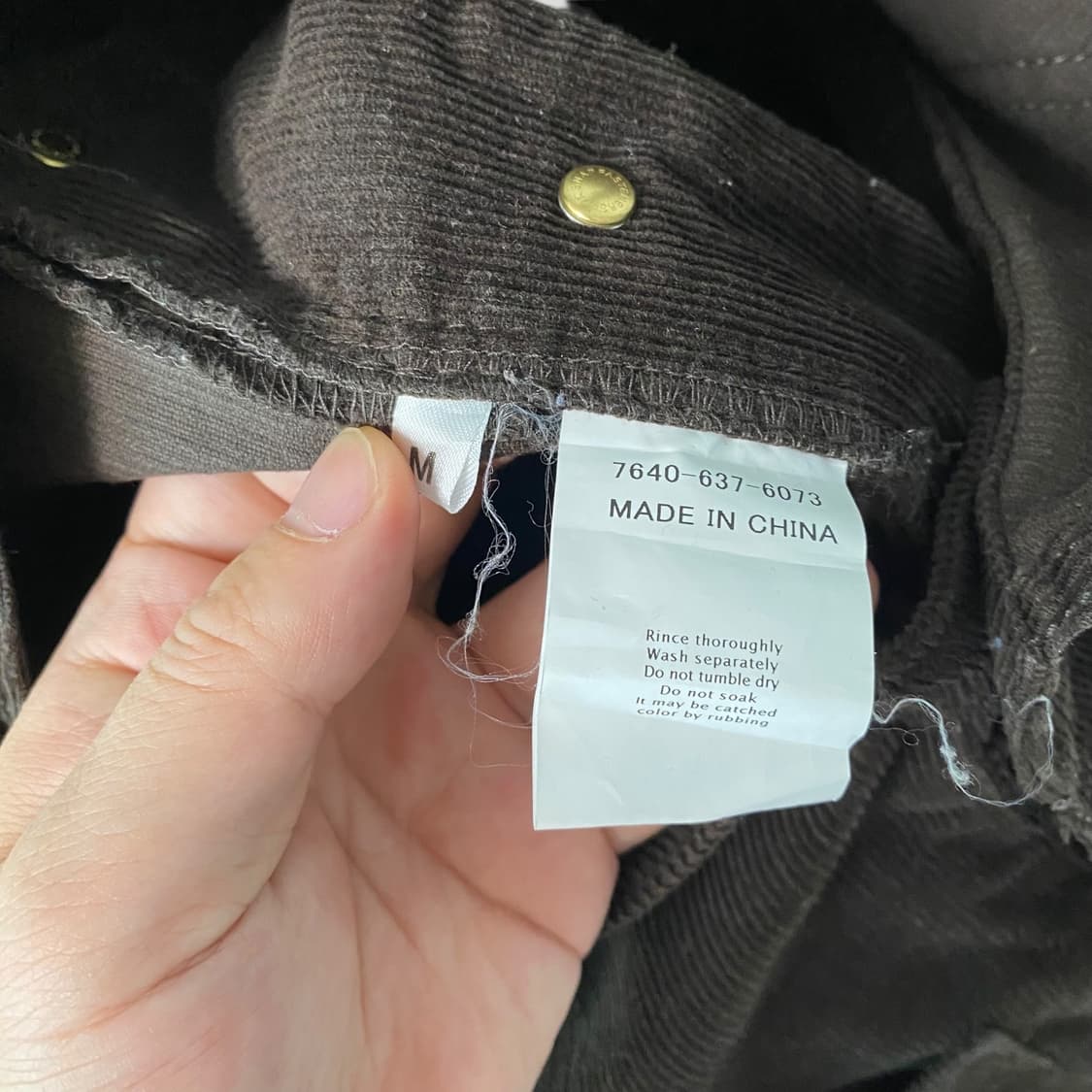 (여성M)스미스아메리카 코듀로이 오버롤 상품이미지7